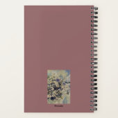 Citation fleur sauvage Meadow Confucius Journal ro (Verso)