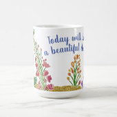 Citation florale Coffee Mug "Beautiful Morning" (Centre)