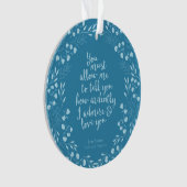 Citation florale de fierté de Jane Austen et (devant)