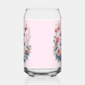 Citation florale inspirante avec papillons (Gauche)