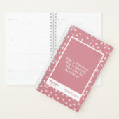 Citation florale moderne rose poussiéreuse stimula (Devant avec enveloppe)