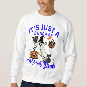 Citation Hocus Pocus Chat noir Sweat - shirt à cap