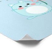 Citation inspirante avec affiche de chat lunaire (Coin)