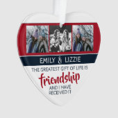 Citation inspirante d'amitié avec noms et photos (devant)