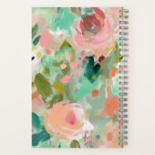 Citation inspirante Journal de prière florale rose (Verso)