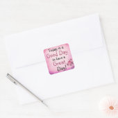 Citation inspirante Stickers Roses Roses Roses Gre (Enveloppe)