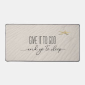 Citation Inspirante Sur Le Sable De Plage (Recto)