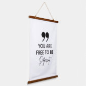 Citation Inspiration Bois Taché Tapisserie murale (Angulaire)