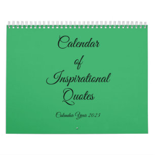 Citation Inspiration Calendrier 2023