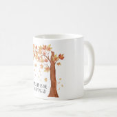 Citation Inspiration Mug de café - Design d'aquare (Devant droit)
