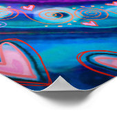 Citation Inspiration Purple Affiche de l'école mod (Coin)