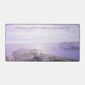Citation Inspiration Purple Blue Seascape Mat (Recto)