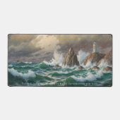 Citation Inspiration Vintage Art Seascape Mat (Recto)