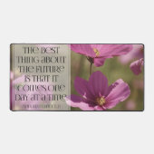 Citation Inspirationnelle d'Abraham Lincoln "L'ave (Recto)