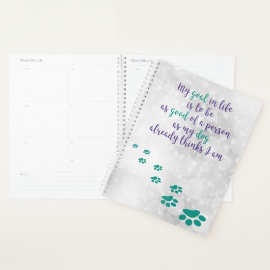 Citation Inspirationnelle de chien - Entraîneur de (Devant avec enveloppe)