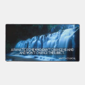 Citation Inspirationnelle de Winston Churchill "Fa (Recto)