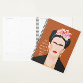 Citation Inspirationnelle Frida Kahlo Illustration (Devant avec enveloppe)