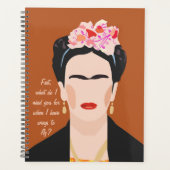 Citation Inspirationnelle Frida Kahlo Illustration (Devant)