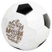 Citation Inspirationnelle - Impossible jusqu'à ce (3/4)