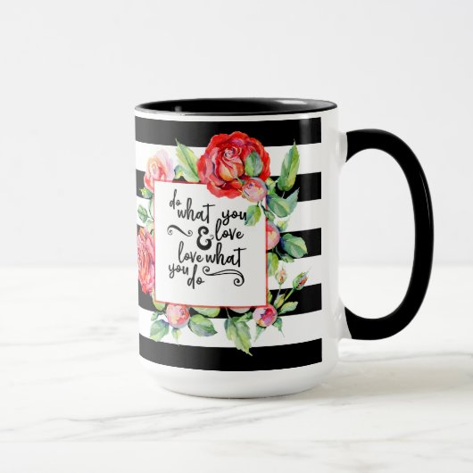 Citation Inspirationnelle Mug - Faites ce que vous (Droite)