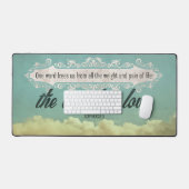 Citation Inspirationnelle Sophocles "Amour" (Clavier et souris)