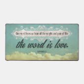 Citation Inspirationnelle Sophocles "Amour" (Recto)