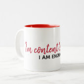 Citation Inspirationnelle Sur Mug Blanc (Devant gauche)