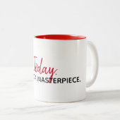 Citation Inspirationnelle Sur Mug Blanc (Devant droit)
