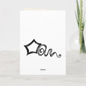 Citation Jane Austen Carte d'anniversaire CUSTOMIS (Dos)