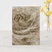 Citation Jane Austen Carte d'anniversaire CUSTOMIS (Fleur jaune)