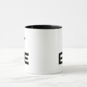 Citation Laissez-Le Être Du Café Mug (Centre)