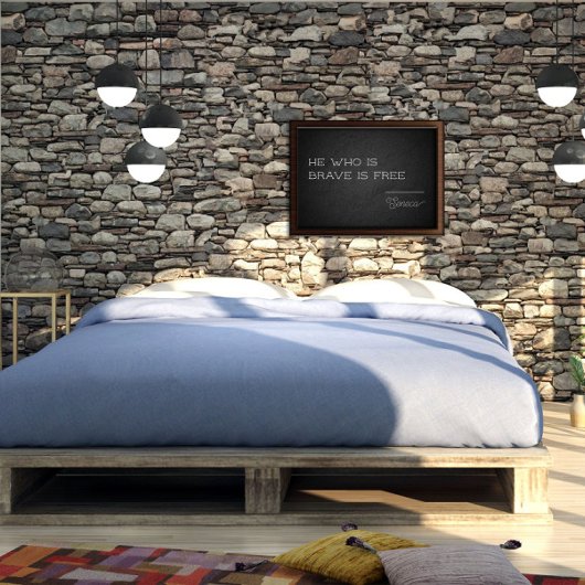 Citation latine affiche d'encouragement à la liber