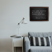 Citation latine affiche motivation de la justice