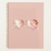 Citation Lunettes de cœur rose (Devant)