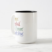 Citation Magical Horace 15oz. Mug à deux tons (Devant gauche)