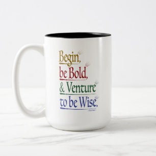 Citation Magical Horace 15oz. Mug à deux tons