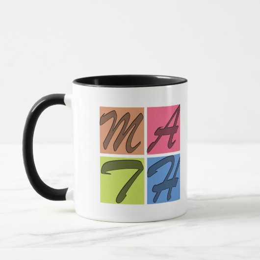 Citation mathématique Mug (Gauche)