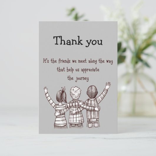 Citation Merci Bon Ami (Debout devant)