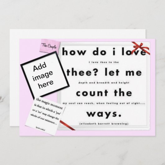 Citation Mignonne Comment Aimerais-Je Les Cartes D (Devant / Derrière)