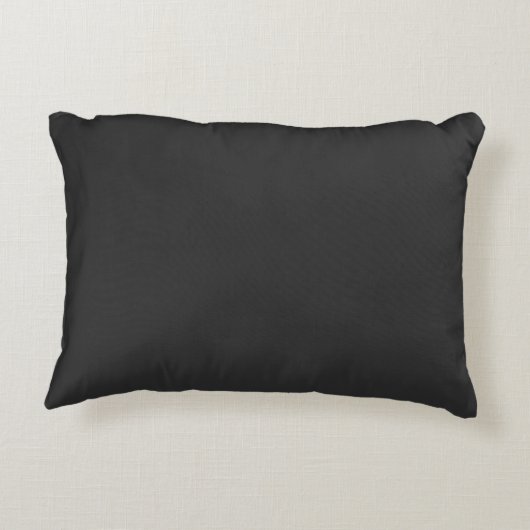 Citation mignonne sur coussin noir (Dos)