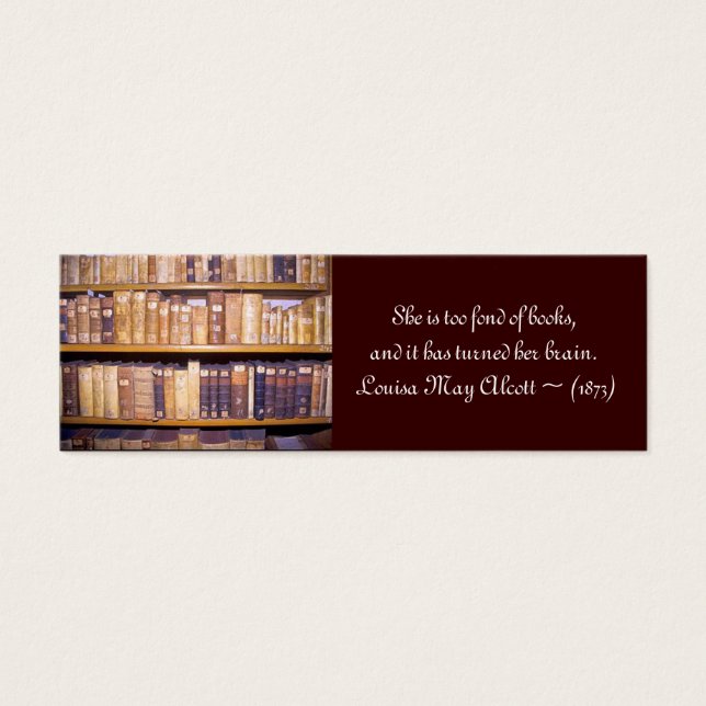 Citation mini-signet/Journée de bibliothécaire sco (Devant)