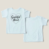 Citation minimaliste "Coeur reconnaissant" (Design Recto & Verso)