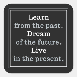 Citation motivationnelle autocollants de couleur p