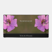 Citation motivationnelle avec de belles fleurs de (Recto)