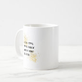 Citation Motivationnelle Café Mug (Devant gauche)