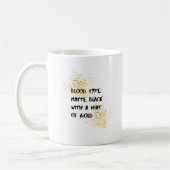 Citation Motivationnelle Café Mug (Gauche)