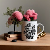 Citation Motivationnelle Café Mug - But-Getter Cad