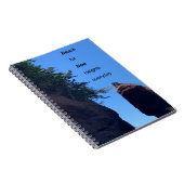 Citation motivationnelle Carnet Hopewell Rocks (Côté Droit)