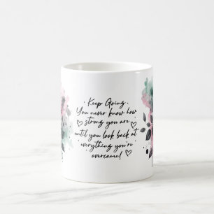 Citation motivationnelle inspirante Arbre Café Mug