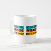 Citation motivationnelle Mug (Devant gauche)